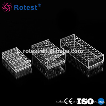 10ml/18 holes acrylic test tube and centrifuge tube rack